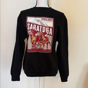 Saratoga Black Sweatshirt Size Small